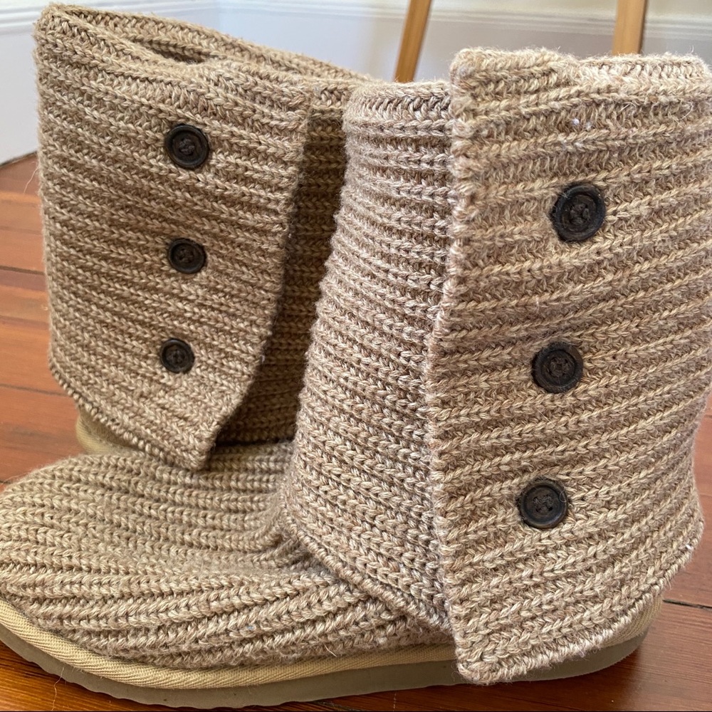 Ugg Classic Cardy II knit boots